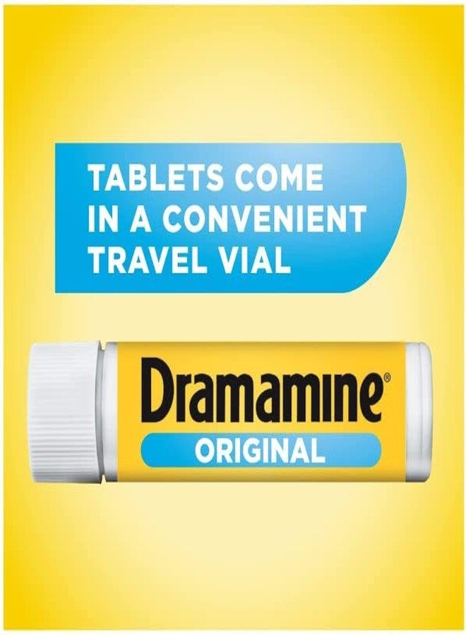 Dramamine Motion Sickness Relief, Original Formula, Tablets 12 ea (Pack of 9) - Image 5